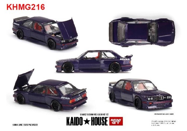 予約 KHMG216 TSM MINI-GT 1/64 BMW M3 KAIDO GT V2 (左ハンドル
