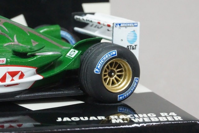 1/43 ミニチャンプス 400030014 ジャガー レーシング R4 #14 M