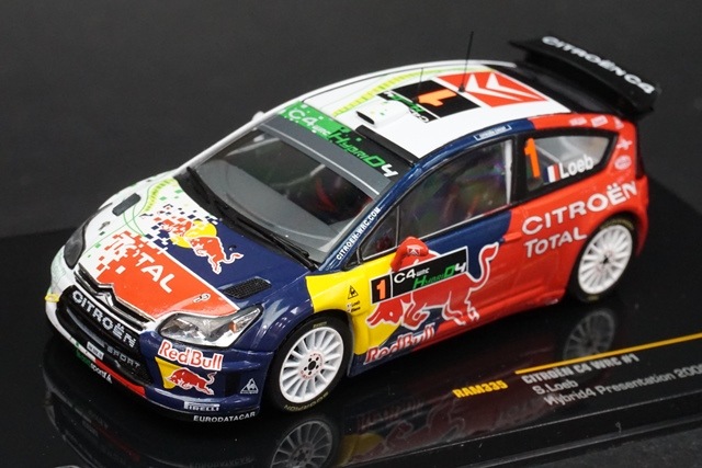 美品】ixo 1/43 WRCmodel CitroenDS3/C4