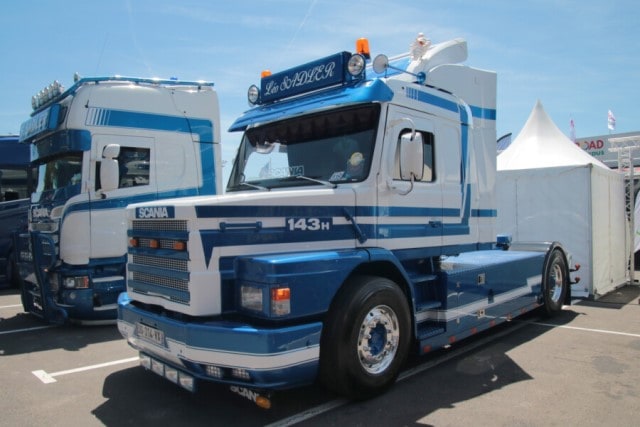 予約 01-5010 WSI 1/50 Sadler SCANIA 3 SERIES TORPEDO STREAMLINE