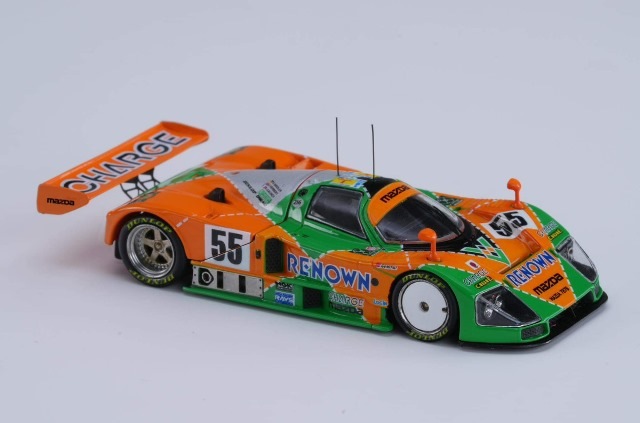 マツダ 787B 55号、56号、18号車　1:64スケールミニカー3台セット マツダ 787B 55号、56号、18号車 1:64スケールミニカー3台セット