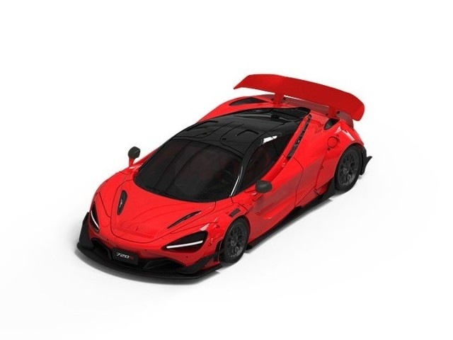 新品 SC64033 SUPCAR 1/64 マクラーレン McLaren 720S Red Ordinary