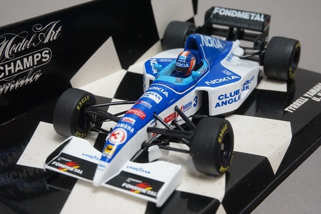 1/43 ミニチャンプス 430950003 ティレル ヤマハ 023 片山右京 #3