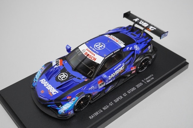 1/43 エブロ 45755 ホンダ レイブリック NSX-GT スーパーGT GT500 2020