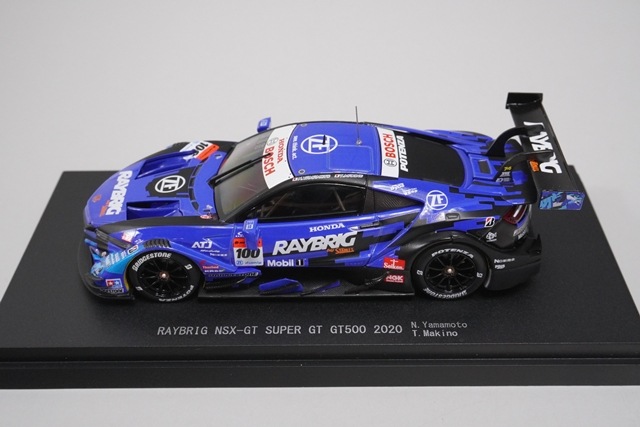 エブロ 1/43 2020 レイブリック NSX-GT GT500 美品 ホンダ Amazon | EBBRO 1/43 RAYBRIG NSX-GT SUPER GT GT500 2020 No.100 完成