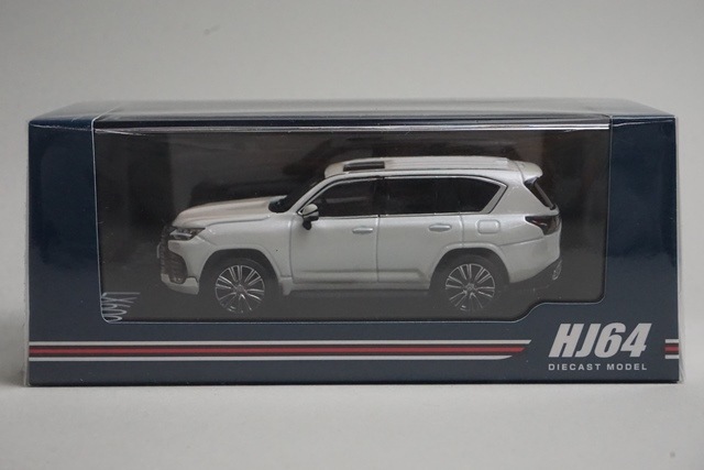 新品 HJ642061W ホビージャパン 1/64 レクサス LEXUS LX600 ソニック