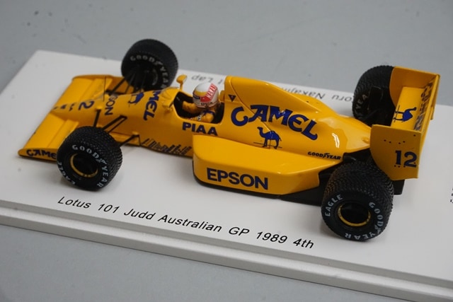 1/43 スパーク ROMU013 ロータス 101 Judd オーストラリアGP 4th 1989