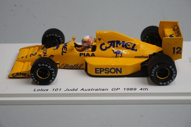 1/43 スパーク ROMU013 ロータス 101 Judd オーストラリアGP 4th 1989