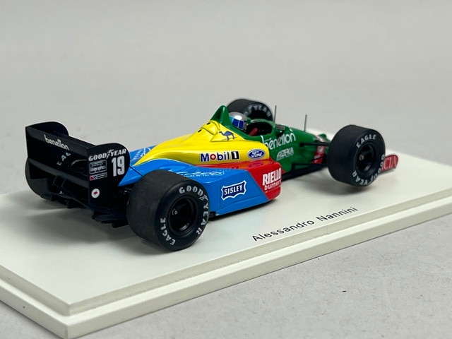 1/43 スパーク S5201 ベネトン B188 3rd イギリス British GP 1988 #19