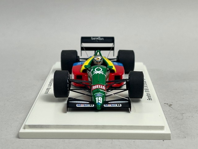 1/43 スパーク S5201 ベネトン B188 3rd イギリス British GP 1988 #19