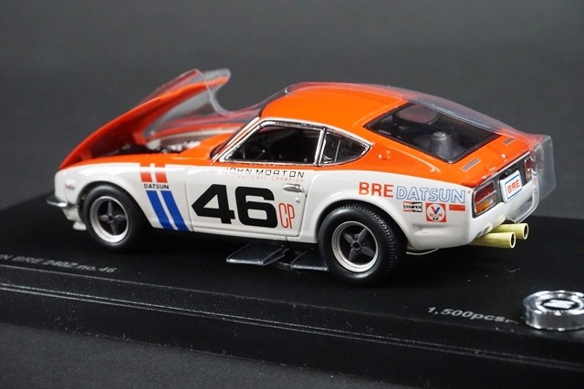 1/43 京商 03169B ダットサン BRE 240Z #46, Boost Gear ミニカー通販