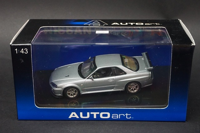 1/43 オートアート 57332 日産 スカイライン R34 GTR VスペックII
