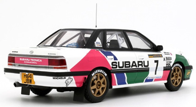 新品 OTM1158 OTTO 1/18 スバル レガシィ RS Gr.A スウェーデンラリー