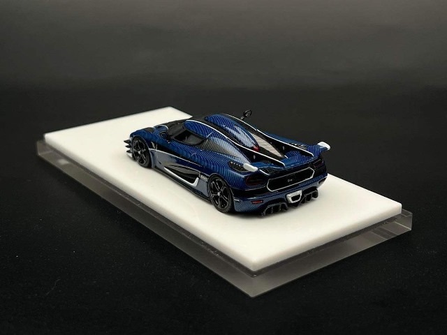 予約 VMB 1/64 ケーニグセグ Koenigsegg ONE1 Blue Carbon