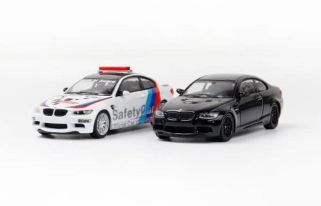 新品 Fine model 1/64 BMW クーペ M3 E92 COUPE White Safety Car