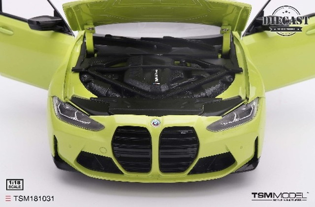 予約 TSM181031 TSM 1/18 BMW M3 ツーリング M サンパウロ イエロー