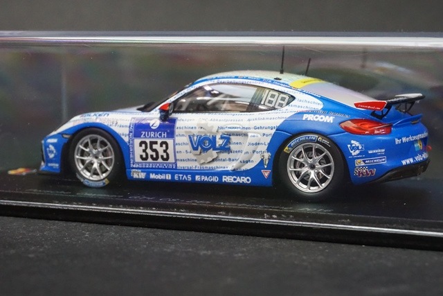 1/43 スパーク SG259 ポルシェ ケイマン GT4 CS ニュルブルクリンク