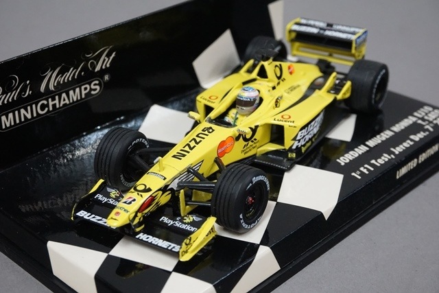 1/43 ミニチャンプス 400000099 ジョーダン 無限 ホンダ EJ10 2000