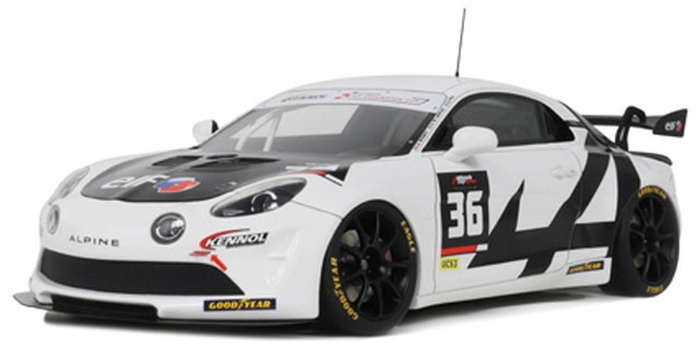 新品 OTM1201 OTTO 1/18 アルピーヌ A110 GT4 + アルティメイト GT