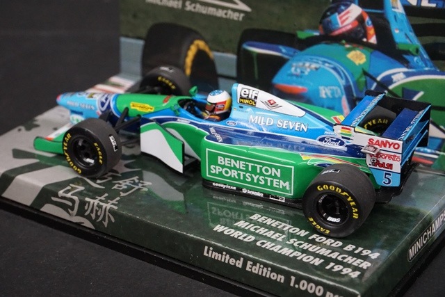 1/43 ミニチャンプス 413940005 ベネトン フォード B194 M