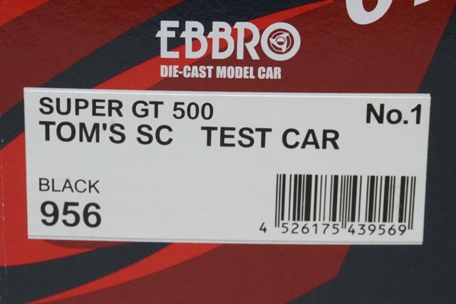 1/43 ���֥� 43956 �쥯���� �ȥॹ SC �����ѡ� GT500 �ƥ��ȥ��� 2007 #1
