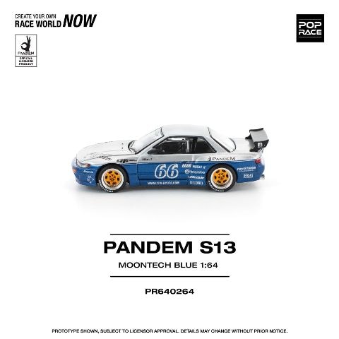 インドネシア限定PANDEM S13 1/64 POP RACE インドネシア限定PANDEM S13 1/64 POP RACE PreSale Xcartoys