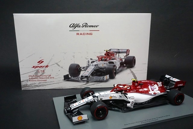 1/18 スパーク 18S453 アルファロメオ レーシング C38 オーストラリア