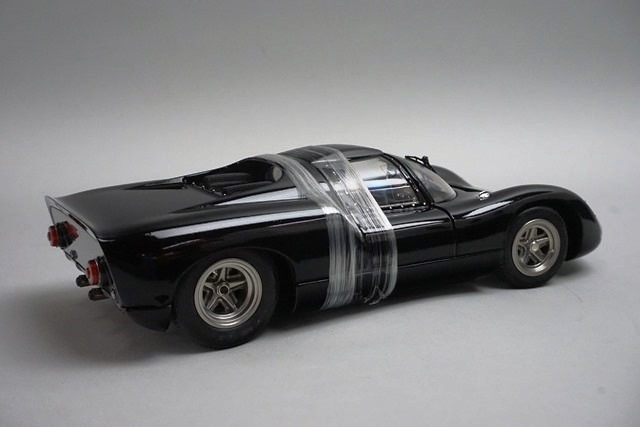 ポルシェ 1/18 ミニカー ブラック ポルシェ特注 1/18スケール「ポルシェ911(992)ターボS