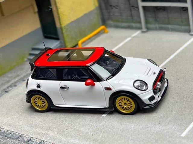 予約 cars' lounge 1/64 BMW ミニクーパー MINI COOPER ag white 限定