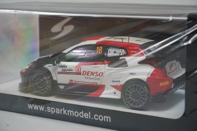 新品 S6740 スパーク 1/43 トヨタ TOYOTA GR Yaris Rally1 Hybrid #18