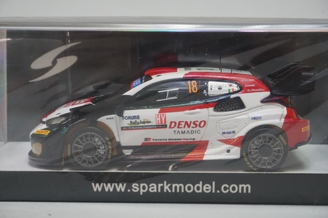 新品 S6740 スパーク 1/43 トヨタ TOYOTA GR Yaris Rally1 Hybrid #18