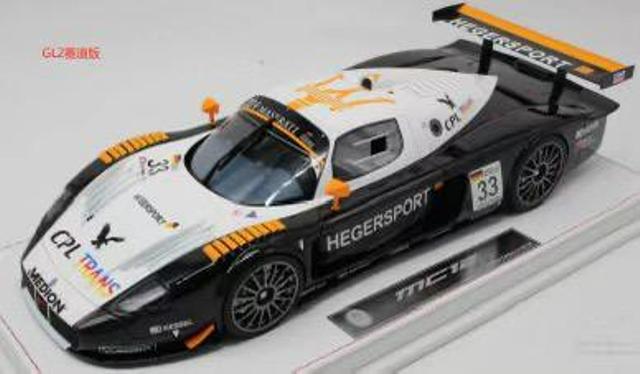 予約 GL model 1/18 マセラティ Maserati MC12 GL2 Track Version F