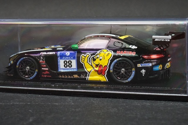 1/43 ѡ SG233 HARIBO 륻ǥ AMG GT3 HARIBO Racing Team ˥֥륯 24h 2016#88