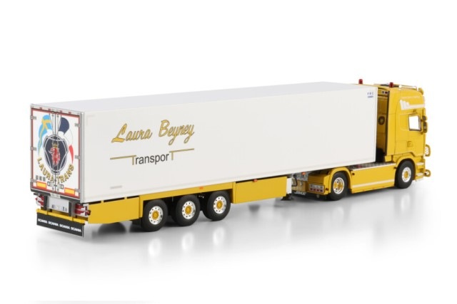 新品 01-4612 WSI 1/50 SCANIA Lauratrans SCANIA STREAMLINE TOPLINE