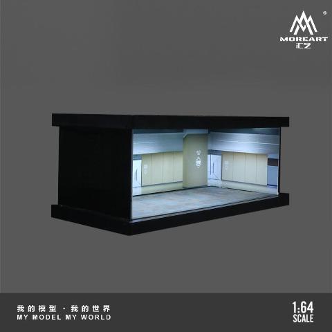 新品 MO960121 MoreArt 1/64 駐車場シリーズ 組み立てモデル A/ 第2