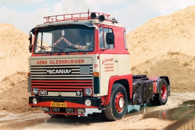 予約 01-4771 WSI 1/50 Gebr. Oldenburger SCANIA 1 SERIES 4X2