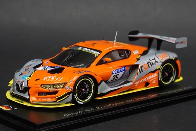1/43 スパーク SG425 ルノー R.S. 01 #35 GTronix 360 Team mcchip-dkr
