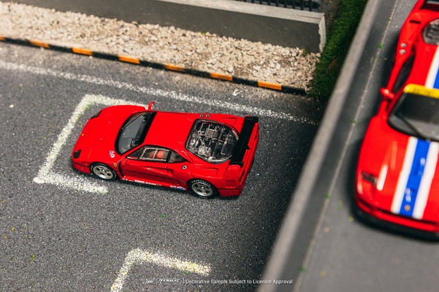 新品 T64R-076-RE2 Tarmac Works 1/64 フェラーリ Ferrari F40 Red