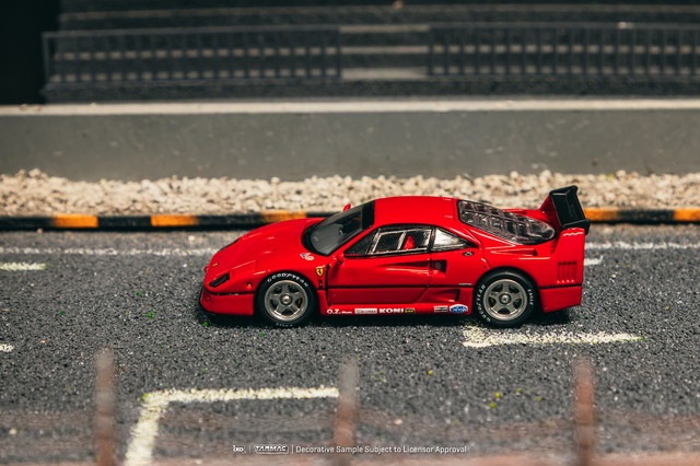 新品 T64R-076-RE2 Tarmac Works 1/64 フェラーリ Ferrari F40 Red