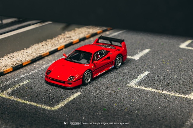 新品 T64R-076-RE2 Tarmac Works 1/64 フェラーリ Ferrari F40 Red