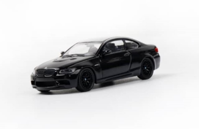 新品 Fine model 1/64 BMW クーペ M3 E92 COUPE Metallic Black Carbon