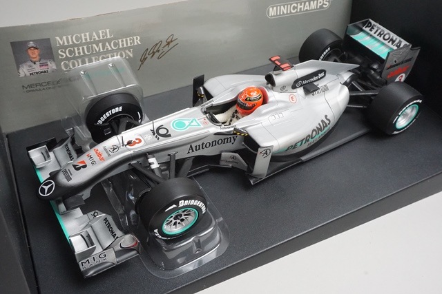 1/18 ߥ˥ץ 110100003 륻ǥ GP F1 MGP W01 2010 #3 M.塼ޥå