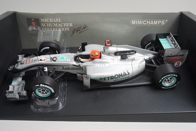 1/18 ߥ˥ץ 110100003 륻ǥ GP F1 MGP W01 2010 #3 M.塼ޥå