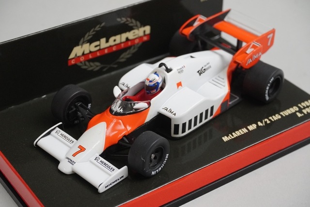 1/43 �ߥ˥����ץ� 530844307 �ޥ��顼��� MP4/2 TAG ������ 1984 #7 A.�ץ�����