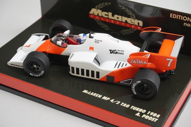 1/43 �ߥ˥����ץ� 530844307 �ޥ��顼��� MP4/2 TAG ������ 1984 #7 A.�ץ�����