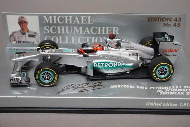 1/43 ߥ˥ץ 410120077 륻ǥAMG ڥȥʥ F1 硼 2012 #7 M.塼ޥå