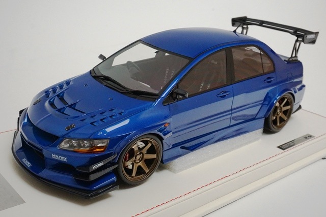 新品 20C03-02 onemodel 1/18 三菱 EVO IX Voltex Ruri Blue ※特別
