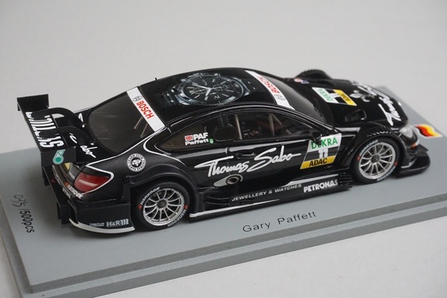 1/43 スパーク SG053 メルセデスベンツ Cクラス クーペ DTM 2012 #11 G