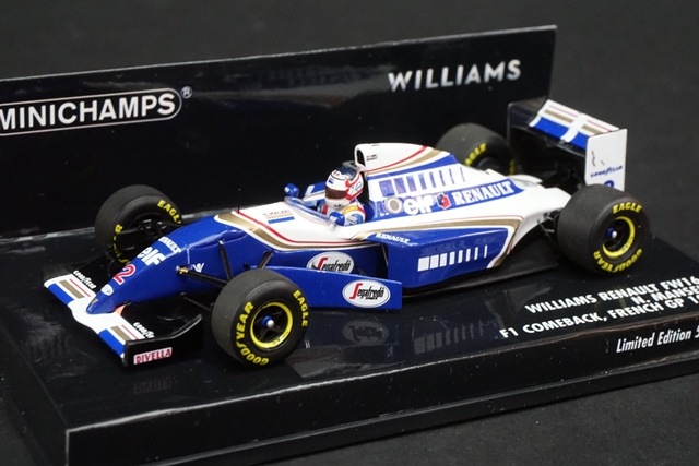 1/43 ミニチャンプス 417940702 ウィリアムズルノー FW16 N