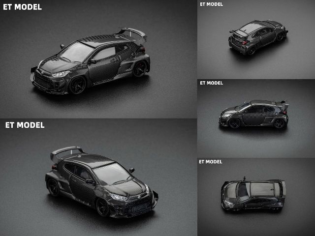 新品 ET Model x Fuji 1/64 トヨタ ヤリス GR Yaris Pandem Rocket